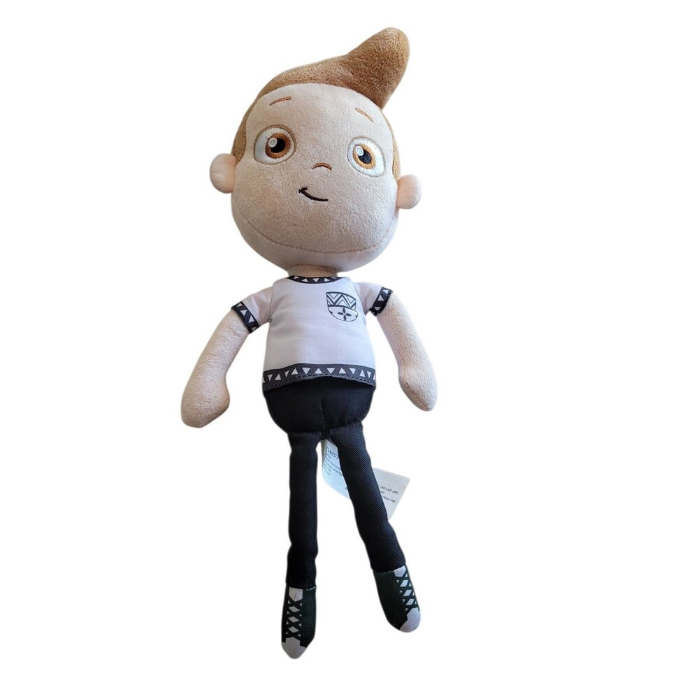 Netflix Ada Twist Scientist Plush Iggy Stuffed Doll Black White Just Play 2021